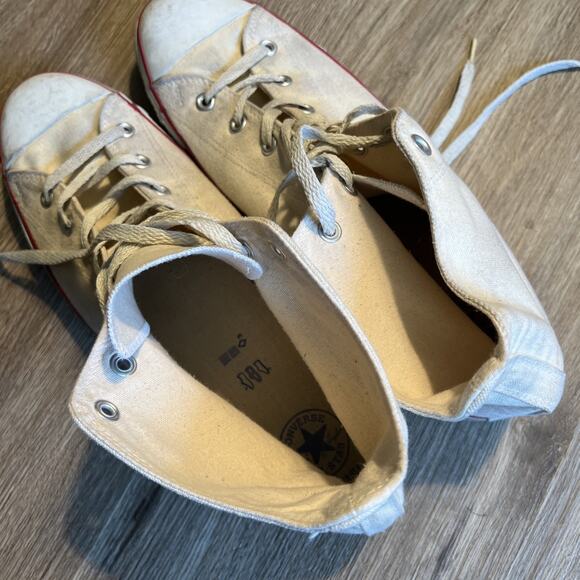 VTG Converse Chuck Taylor All Star Original Hi Top Off White Sneakers 14 USA main image 15